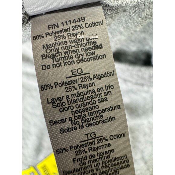 Ferrari RISI Competizione T Shirt Mens XL Long Sleeve Heather Gray Crew New NWOT - Picture 5 of 6